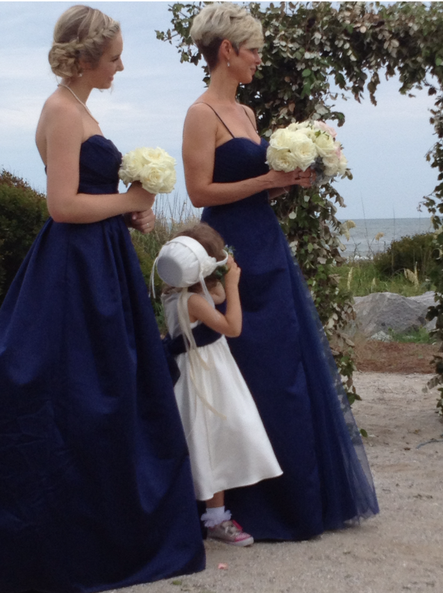 My Daughter, My Niece, and Me at My Sister's Wedding